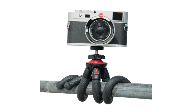 Fotopro UFO 2 Black/Red Tripod met Telefoon & GoPro Mount