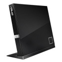ASUS SBC-06D2X-U External Slim Blu-ray read Drive,  Black, BDXL support, 6X Blu-ray reading speed, U