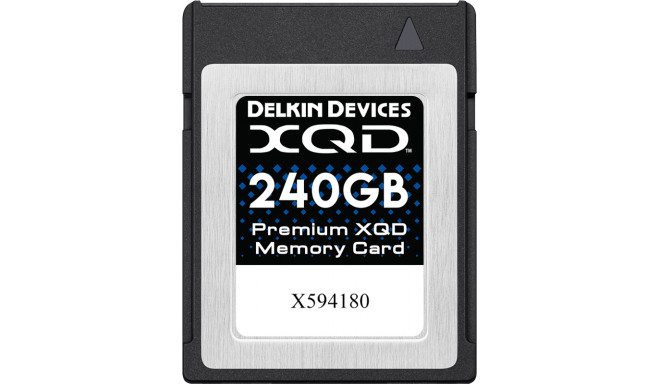 Delkin memory card XQD 2933X R440/W400 240GB