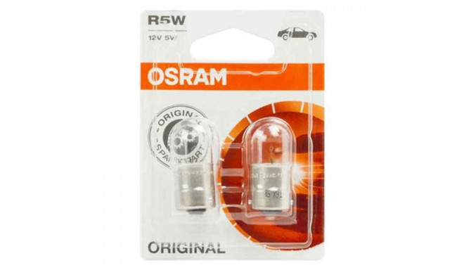 Автомобильная лампа OS5007-02B Osram OS5007-02B R5W 5W 12V (2 Предметы)