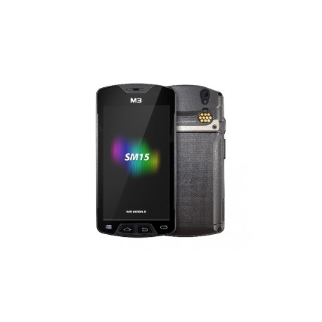 M3 Mobile SM15, 2D, MR, SE4750, 12.7 cm (5''), Full HD, GPS, BT (BLE), Wi-Fi, 4G, NFC, Android, GMS,