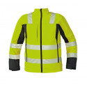 Cerva Malton HV softshell kollane XL