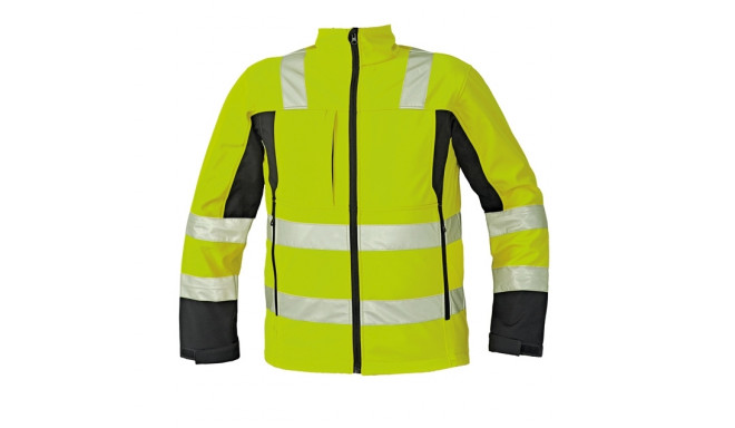 Cerva Malton Hi-Vis softshell kollane XL