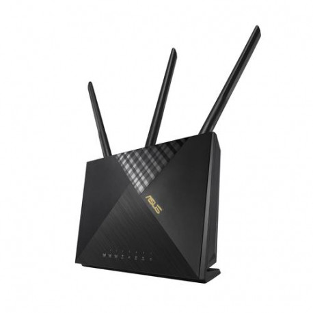 ASUS 4G-AX56 wireless router Gigabit Ethernet Dual-band (2.4 GHz / 5 GHz) 3G Black