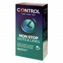 Kondoomid Non Stop Dots & Lines Control 00010343000000 (12 uds)