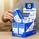 Caruba Cleaning Tissues (6 dozen in counter display verpakking, 30 tissues per doos)