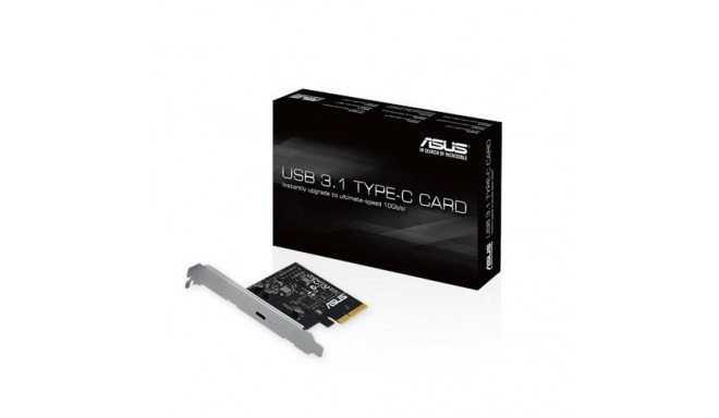 ASUS USB 3.1 TYPE-C CARD interface cards/adapter Internal USB 3.2 Gen 1 (3.1 Gen 1)