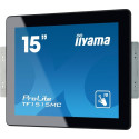iiyama TF1515MC-B2, LED monitor (black, WVGA, HDMI, touchscreen)