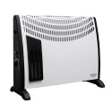 Adler AD 7705 Fan electric space heater Indoor Gray, White 2000 W
