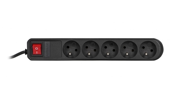 Activejet APN-5G/5M-BK power strip with cord