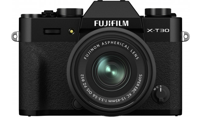 Fujifilm X-T30 II + 15-45mm Kit, black