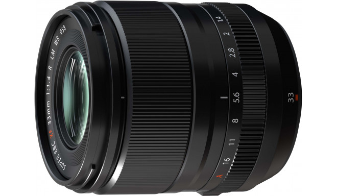 Fujifilm Fujinon XF 33mm f/1.4 R LM WR lens