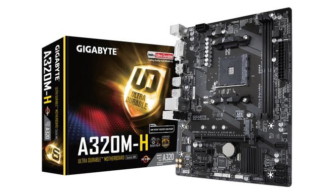 Gigabyte GA-A320M-H motherboard AMD A320 Socket AM4 micro ATX
