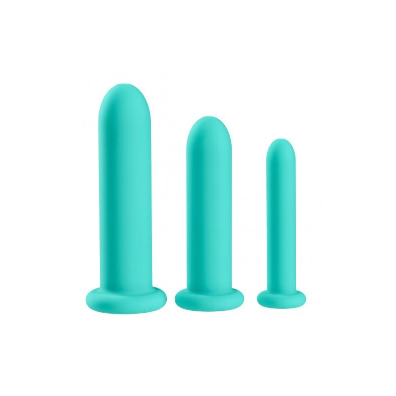 3-piece Silicone Vaginal Dilator Set - Sex Toys - Photopoint.lv