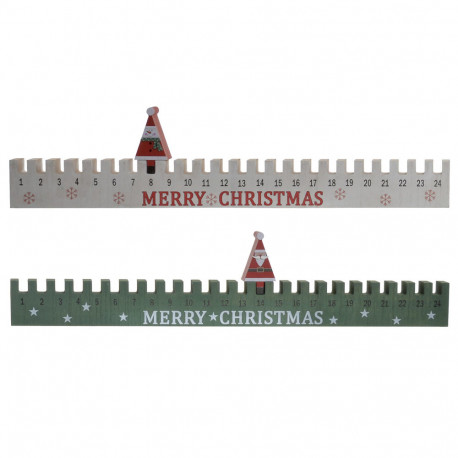 Advendikalender DKD Home Decor Puit (2 pcs) (58 x 2 x 6 cm)