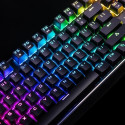 Modecom Volcano Lanparty RGB keyboard USB QWERTY US English Black