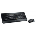 Logitech Wireless Illuminated K800 keyboard RF Wireless QWERTY Pan Nordic Black