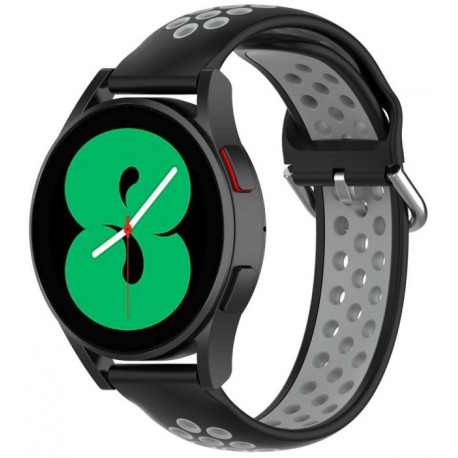 Tech-Protect watch strap SoftBand Samsung Galaxy Watch4, black/grey
