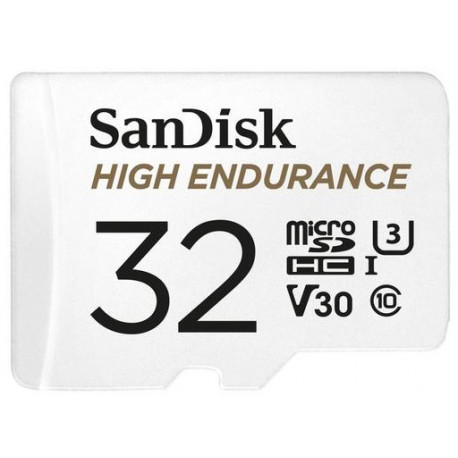 Sandisk memory card microSDHC 32GB High Endurance UHS-I Class 10 V30