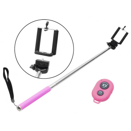 BLOW SELFIE STICK SF-101 BT Pink