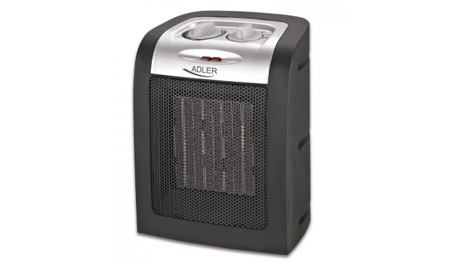 Adler AD 7702 Fan electric space heater Indoor Stainless steel 1500 W