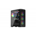 SilentiumPC computer case Ventum VT4V EVO TG ARGB Tower, black