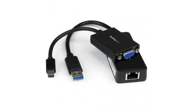 StarTech.com Lenovo ThinkPad X1 Carbon VGA and Gigabit Ethernet Adapter Kit - MDP to VGA - USB 3.0 t