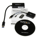 StarTech.com Lenovo ThinkPad X1 Carbon VGA and Gigabit Ethernet Adapter Kit - MDP to VGA - USB 3.0 t