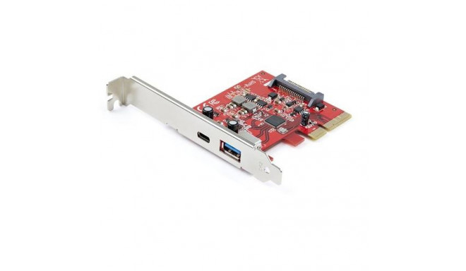 StarTech.com 2-Port 10Gbps USB-A & USB-C PCIe Card - USB 3.1 Gen 2 PCI Express Type C/A Host Con