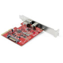 StarTech.com 2-Port 10Gbps USB-A & USB-C PCIe Card - USB 3.1 Gen 2 PCI Express Type C/A Host Con