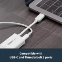 StarTech.com USB C to VGA Adapter with Power Delivery - 1080p USB Type-C to VGA Monitor Video Conver