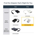 StarTech.com USB C to VGA Adapter with Power Delivery - 1080p USB Type-C to VGA Monitor Video Conver