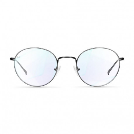 Meller blue light glasses Gunmetal