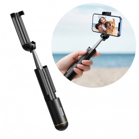 Baseus Ultra mini Telescopic Selfie Stick With Remote Control & BT, black (SUDYZP-G01)