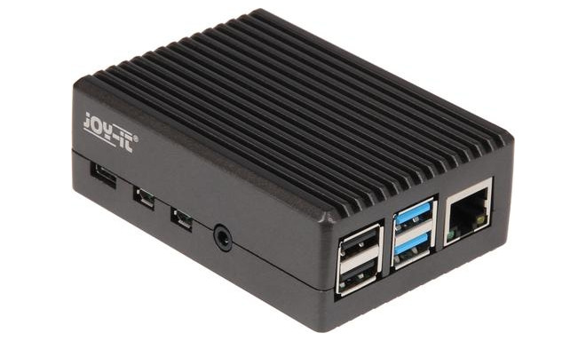 Joy-It Raspberry Pi RB-AlucaseP4 + 08 Housing, black