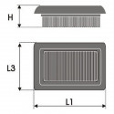 Gaisa filtrs Green Filters P491639