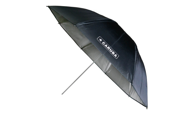 Caruba umbrella 109cm, silver/black