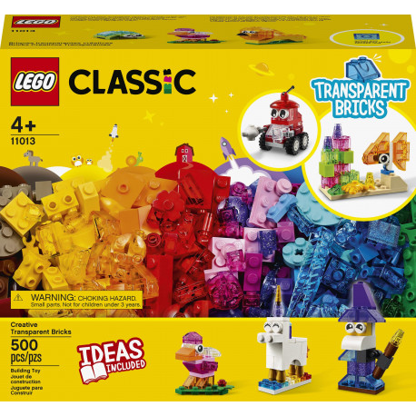 11013 LEGO® Classic Creative Transparent Bricks