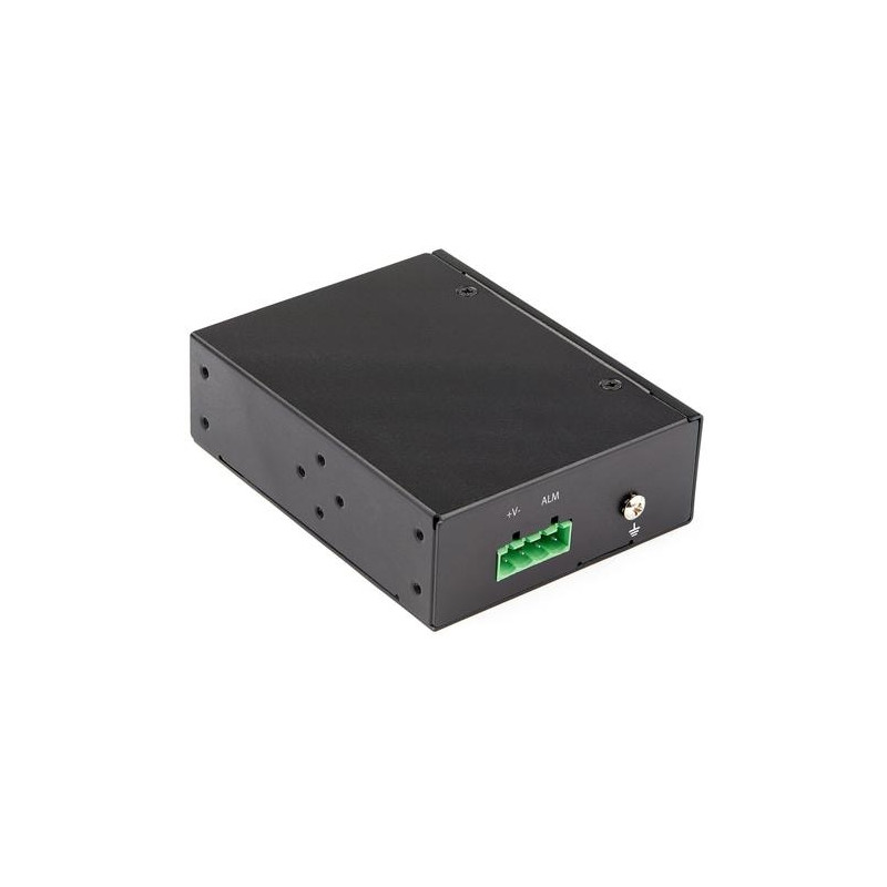 StarTech.com PoE+ Industrial Fiber to Ethernet Media Converter 60W