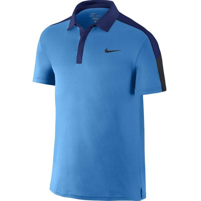 Men s Tennis Shirt Nike polo Team Court M 644788 435 Shirts tank tops Photopoint.lv