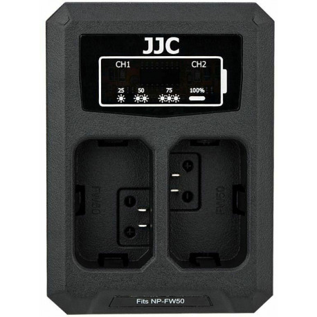 JJC akulaadija Dual Sony NP-FW50