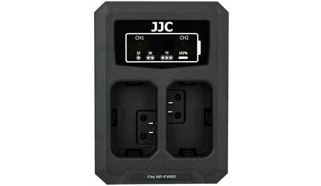 JJC akulaadija Dual Sony NP-FW50