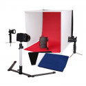 Caruba Portable Fotostudio met losse LED lampen 60x60x60cm