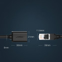 Ugreen extension cable Ethernet RJ45 Cat 6 FTP 1000 Mbps internet cable 2 m black (NW112 11281)