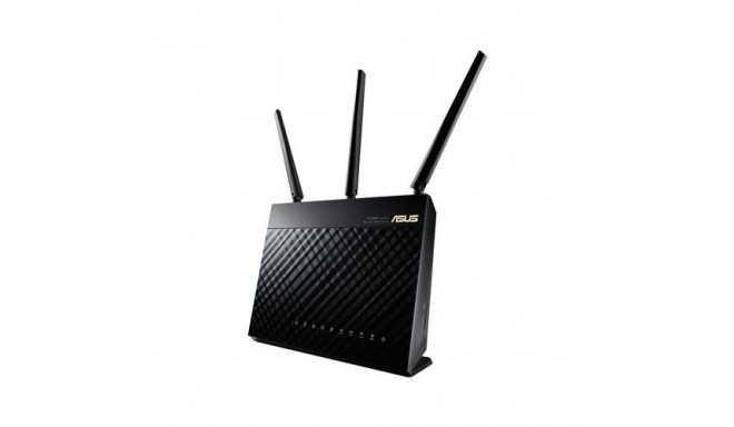 ASUS RT-AC68U wireless router Gigabit Ethernet Dual-band (2.4 GHz / 5 GHz) Black