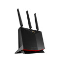 ASUS 4G-AC86U wireless router Gigabit Ethernet Dual-band (2.4 GHz / 5 GHz) 3G Black