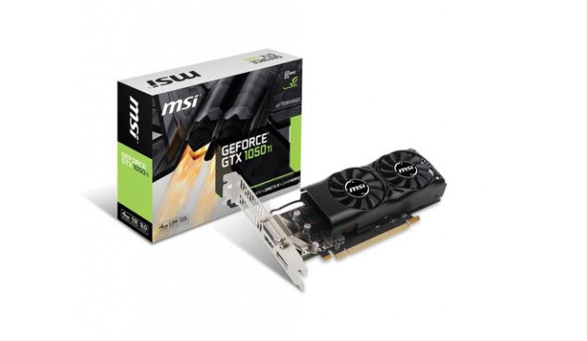 MSI GTX 1050 Ti 4GT LP NVIDIA GeForce GTX 1050 Ti 4 GB GDDR5 - VGA cards -  Photopoint