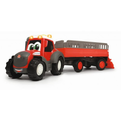 ABC Massey Ferguson Trac tor with a trailer