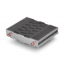 DeepCool HTPC-200 computer cooling component Processor Cooler 8 cm Black, Metallic, Red