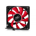 DeepCool HTPC-200 computer cooling component Processor Cooler 8 cm Black, Metallic, Red